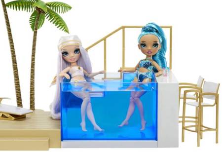 Rainbow High Color Change & Beach Club Playset Basen Zmieniający Kolor