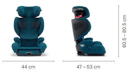 Recaro Mako Elite 2 I-Size Fotel Samochodowy 15-36kg Select Teal Green