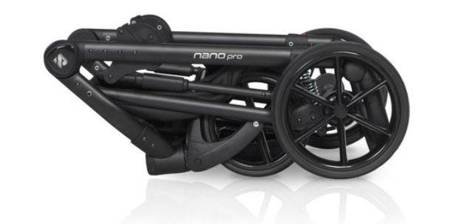 Riko Nano Pro Wózek Głęboko-Spacerowy 2w1 Pearl Pink 