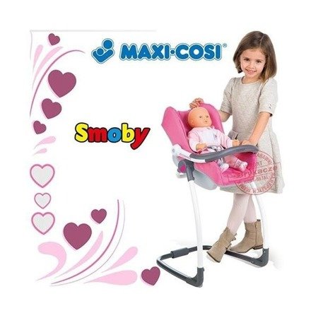 SMOBY MAXI COSI 3W1 FOTELIK HUŚTAWKA NOSIDEŁKO