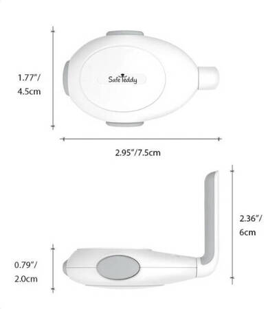 Safe Teddy Samoprzylepne Zabezpieczenie Blokada Szafek