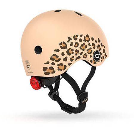 Scootandride Kask XXS-S Dla dzieci 1-5 Lat  Leopard