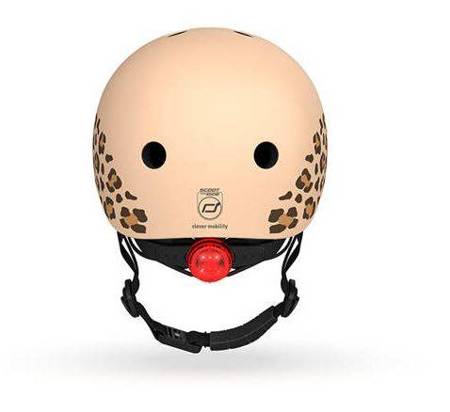 Scootandride Kask XXS-S Dla dzieci 1-5 Lat  Leopard