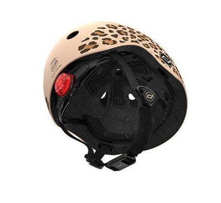 Scootandride Kask XXS-S Dla dzieci 1-5 Lat  Leopard