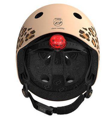 Scootandride Kask XXS-S Dla dzieci 1-5 Lat  Leopard