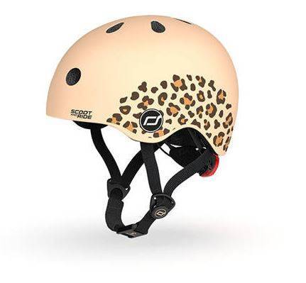 Scootandride Kask XXS-S Dla dzieci 1-5 Lat  Leopard