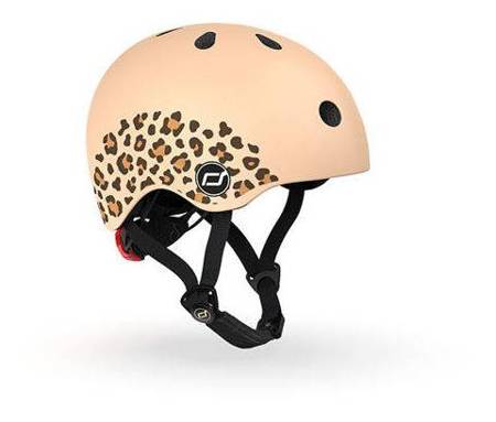 Scootandride Kask XXS-S Dla dzieci 1-5 Lat  Leopard