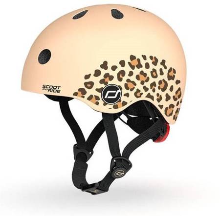 Scootandride Kask XXS-S Dla dzieci 1-5 Lat  Leopard