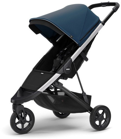 Thule Spring - Wózek Spacerowy Majolica Blue / Aluminiowa Rama