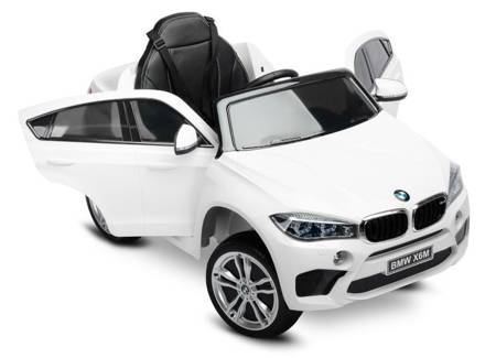 Toyz BMW X6 Pojazd na Akumulator White oiled
