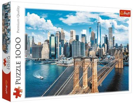 Trefl Most Brookliński Nowy Jork USA Puzzle 1000 Elementów