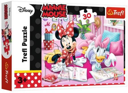 Trefl Myszka Minnie Najlepsze Przyjaciółki Puzzle 30 Elementów