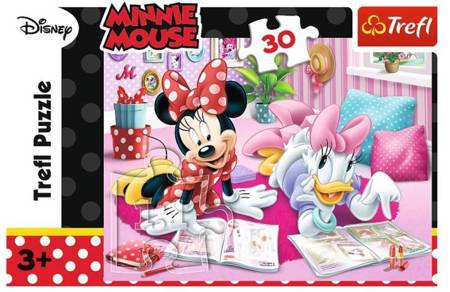 Trefl Myszka Minnie Najlepsze Przyjaciółki Puzzle 30 Elementów