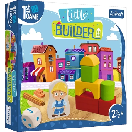 Trefl Pierwsza Gra Planszowa Little Builder