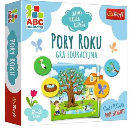 Trefl Pory Roku/ABC Malucha Gra Edukacyjna 