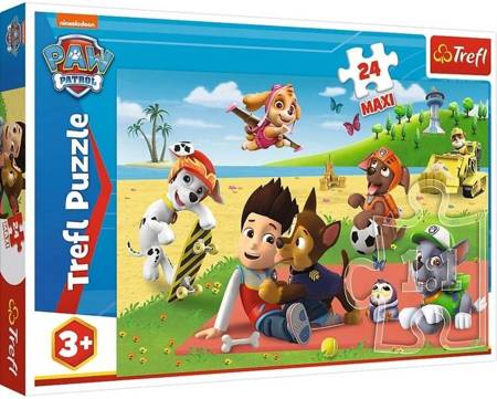 Trefl Puzzle 24 Maxi Zabawa Na Kocu / Viacom PAW Patrol