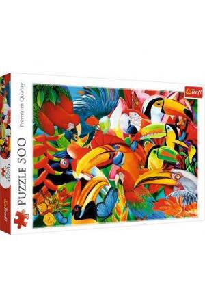 Trefl Puzzle 500 el. Kolorowe Ptaki