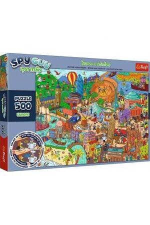 Trefl Puzzle 500 el. Spy Guy Europa