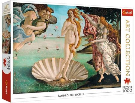 Trefl Sandro Botticelli Narodziny Wenus Puzzle 1000 Elementów
