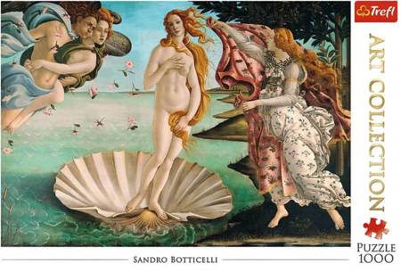 Trefl Sandro Botticelli Narodziny Wenus Puzzle 1000 Elementów