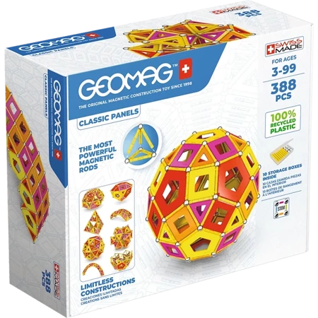 Trefl Zestaw Magnetyczny Geomag 388 Elementów