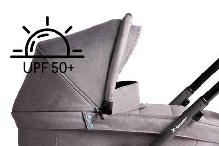 X-Lander X-Pram Light 2.0 Gondola Azure Grey