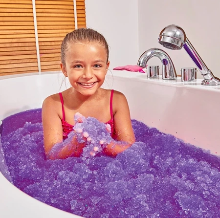 Zimpli Kids Gelli Baff - Magiczny Proszek do Kąpieli Kosmiczny żółty